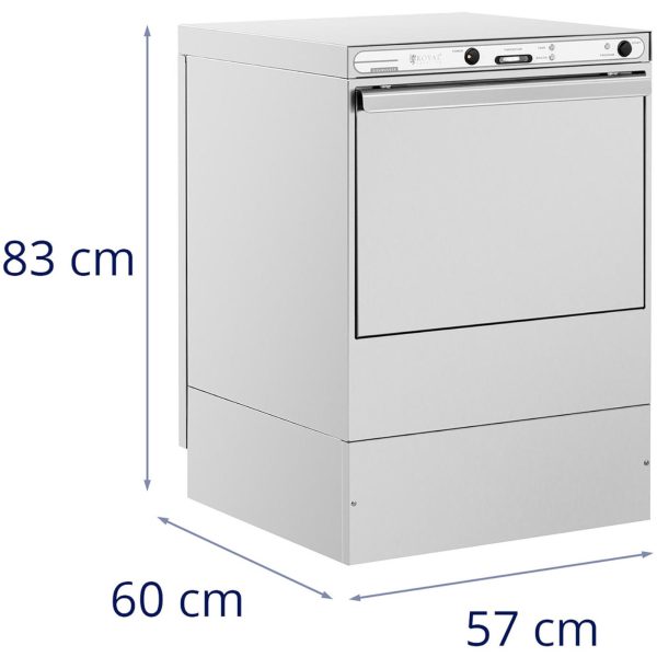 Trauku mazgājamā mašīna traukiem ir zemāks par 50 x 50 cm līdz 30 cikliem/h 6600 W