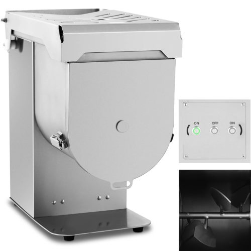 Elektriskais mikseris nerūsējošā nerūsējošā tērauda gaļai 20 L 550 W