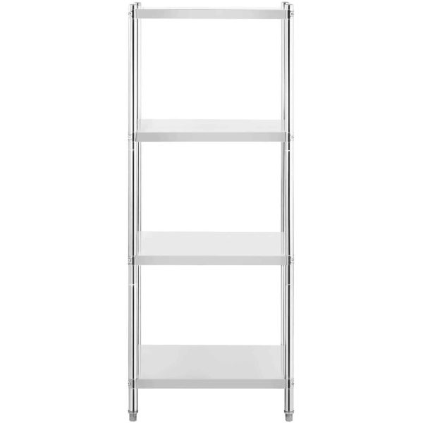 Gastronomijas metāla plaukts līdz 200 kg 70 x 60 x 180 cm