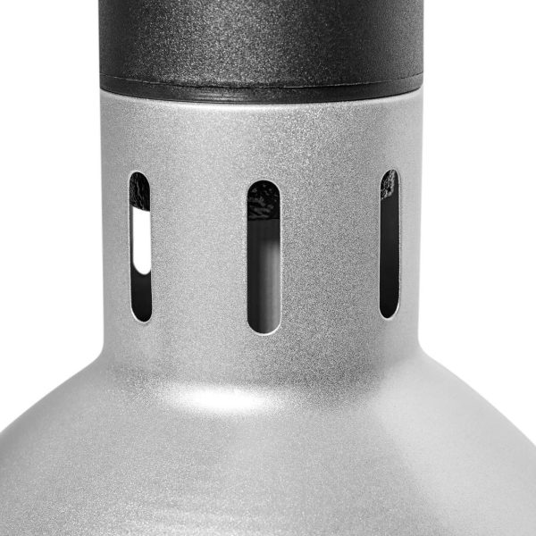 10012258-4 Apkures lampa infrasarkaniem traukiem, un karājas sudraba diametrs 17,5 cm 250 W