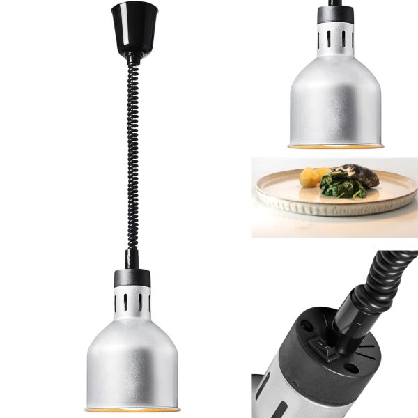 Apkures lampa infrasarkaniem traukiem Apkures lampa infrasarkaniem traukiem