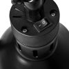 Sildīšanas lampa infrasarkaniem traukiem, un karājas melns diametrs 17 cm 250 W