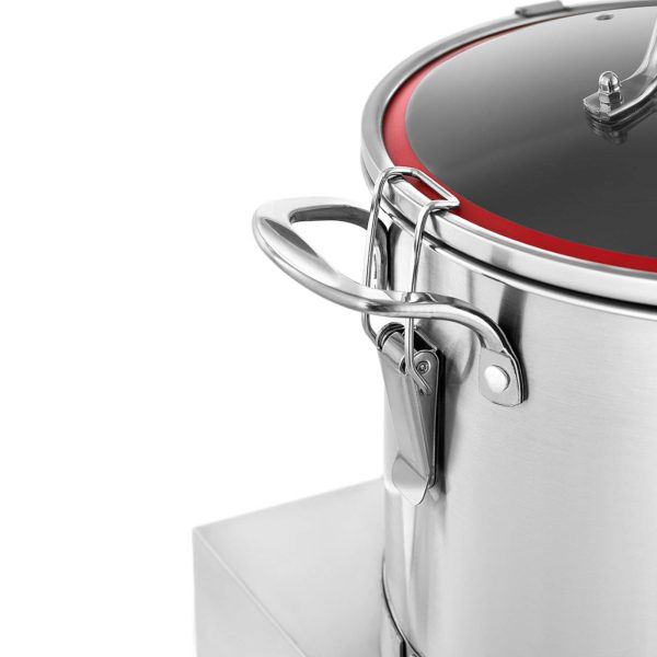 Gastronomijas vilku griezējs, lai sasmalcinātu dārzeņu gaļu 1400 apgr./min 10 L 750 W