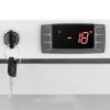 Mrozenic skapis glazēti saldētavas 7 plaukti 380 L 425 W - balts