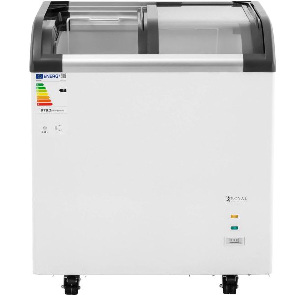 Saldētas -glazētas kastes saldētava 180 l 180 W
