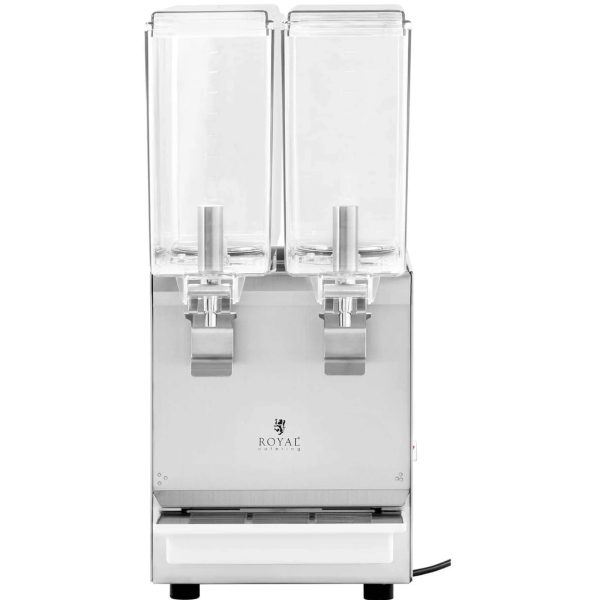 Disektora diserters dzērienu sulai dubultā 2 x 10 l 290 w