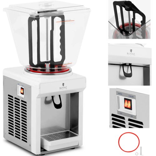 Disektora disektora dzesēšana ar dzēriena sulas maisītāju 25 l 240 W
