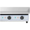 Grila elektriskā grone dubultā gluda 730 x 400 mm 2 x 2200 W