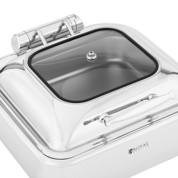 Ūdens galda sildītājs ar GN 2/3 5,3 L logu