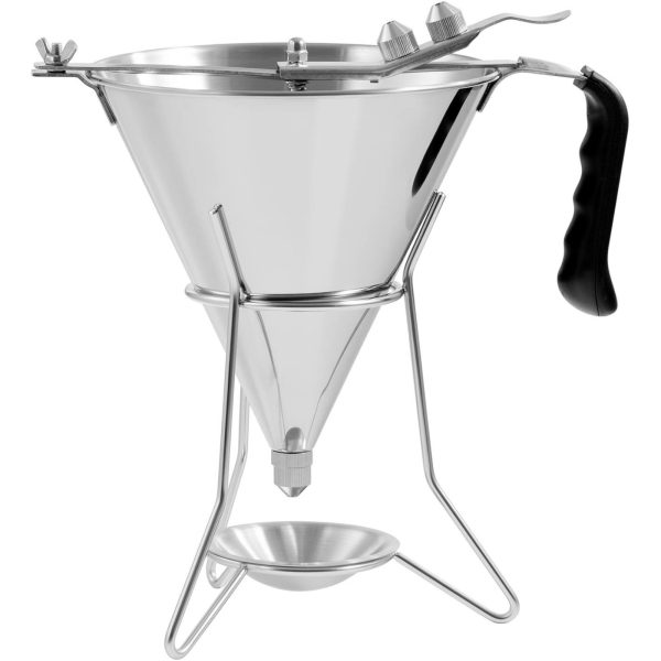 Piltuves dozatora pistole mērcēm tērauda + plaukts 3 sprauslas 1,8 l