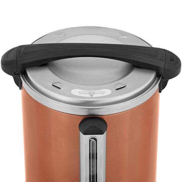 Warnik ūdens sildītājs ar dubultām sienām un kanalizators 13,5 L 2500 W apelsīns