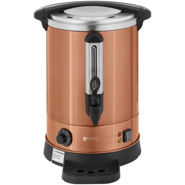 Warnik ūdens sildītājs ar dubultām sienām un kanalizators 13,5 L 2500 W apelsīns