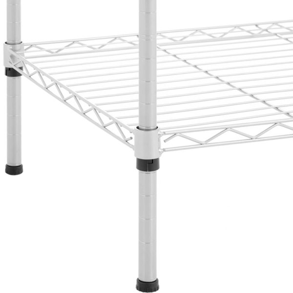Stiepļu bagāžnieks apģērbam, kas paredzēts garderobes skapim 7 plaukti 4 bāri 189 x 45 x 196 cm līdz 210 kg