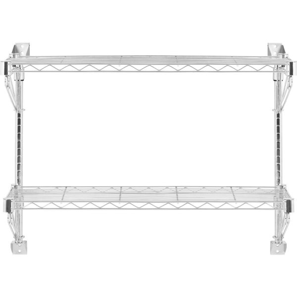 10012538-5 Divkāršās sienas stieples plaukts līdz 60 kg 90 x 35 x 60 cm