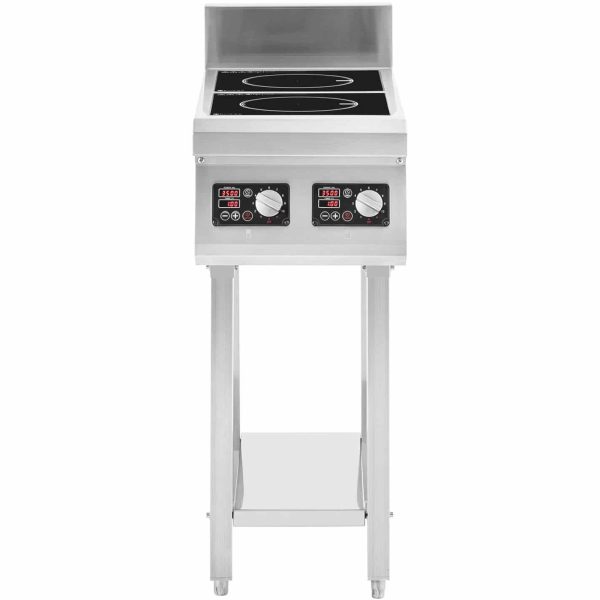 Indukcijas virtuve 2 bezmaksas deglis 400 V 2 x 3500 W