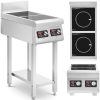 Indukcijas virtuve 2 bezmaksas deglis 400 V 2 x 3500 W