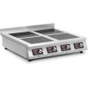 400 V 4 x 3500 W indukcijas indukcijas virtuve.