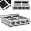 400 V 4 x 3500 W indukcijas indukcijas virtuve.