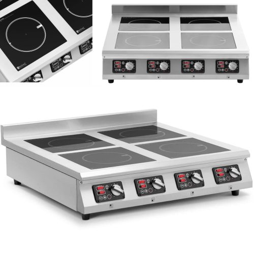400 V 4 x 3500 W indukcijas indukcijas virtuve.