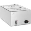 Bemar elektriskais sildītājs ar krānu 2 x gn 1/2 600 w