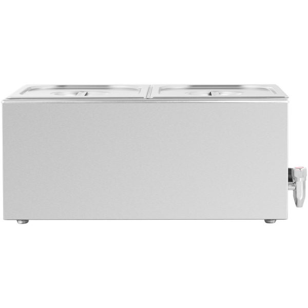 Bemar elektriskais sildītājs ar krānu 2 x gn 1/2 600 w