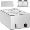 Bemar elektriskais sildītājs ar krānu 2 x gn 1/2 600 w