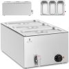 Bemar elektriskais sildītājs ar krānu 3 x GN 1/3 600 W
