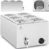 Bemar sildītāja sildītāja sildīšanas bufete 6 x gn 1/6 600 w