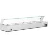 Bemar sildītāja sildītāja sildīšanas bufete ar 5 x GN 1/2 2000 W pārsegu
