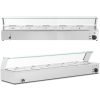 Bemar sildītāja sildītāja sildīšanas bufete ar 5 x GN 1/2 2000 W pārsegu