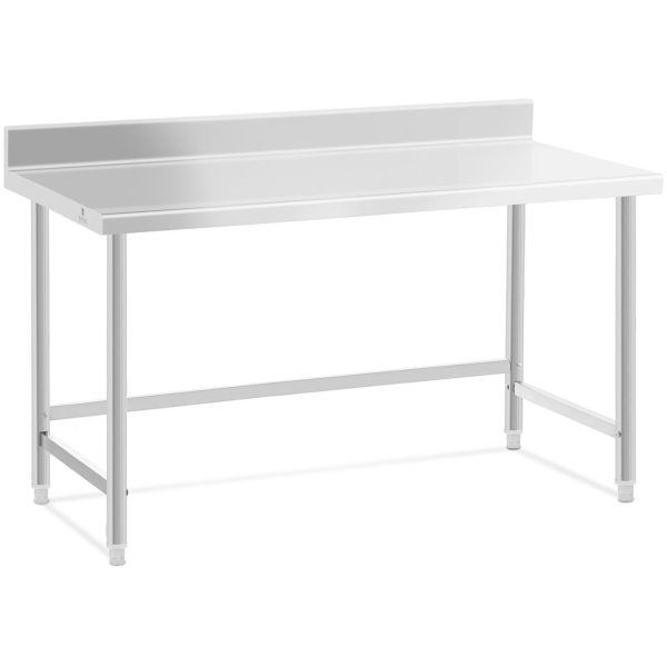 Galda darba galda tērauda mortile nerūsējošais ar skanējumu 150x70cm malu