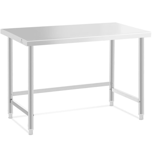 Centrālā tērauda tabula 120 x 70 cm līdz 93 kg