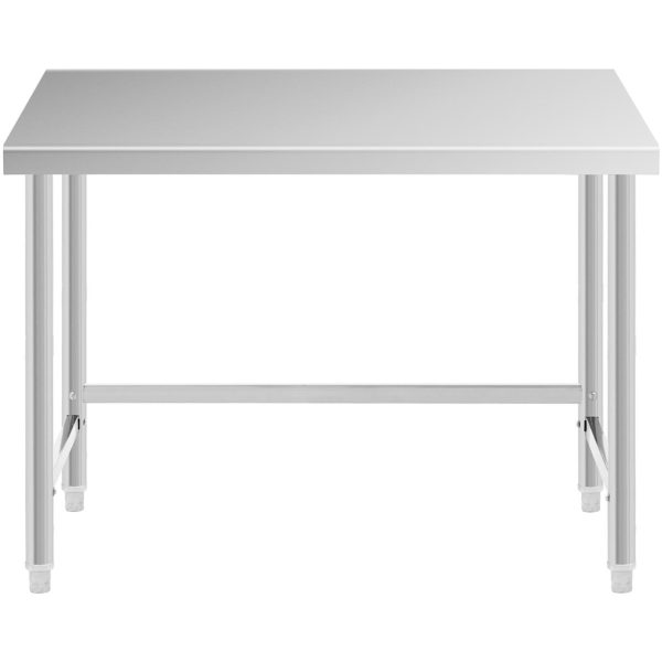 Centrālā tērauda tabula 120 x 70 cm līdz 93 kg