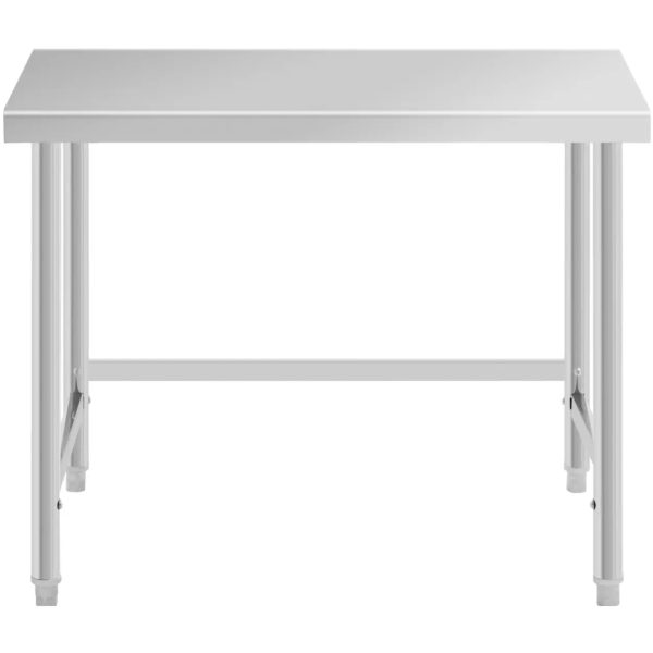 Galda galda centrālais augšējais tērauds 100 x 60 cm līdz 90 kg