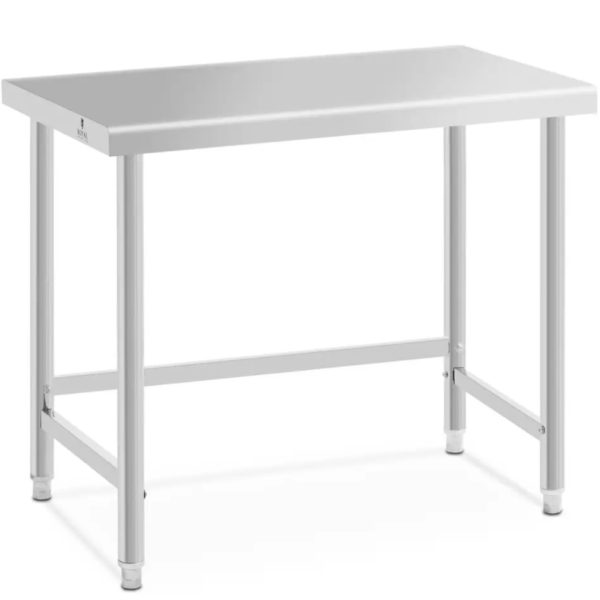 Galda galda centrālais augšējais tērauds 100 x 60 cm līdz 90 kg