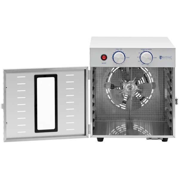 Profesionāls pārtikas dehidrators 8 RATAS 29X29CM 22L 800W