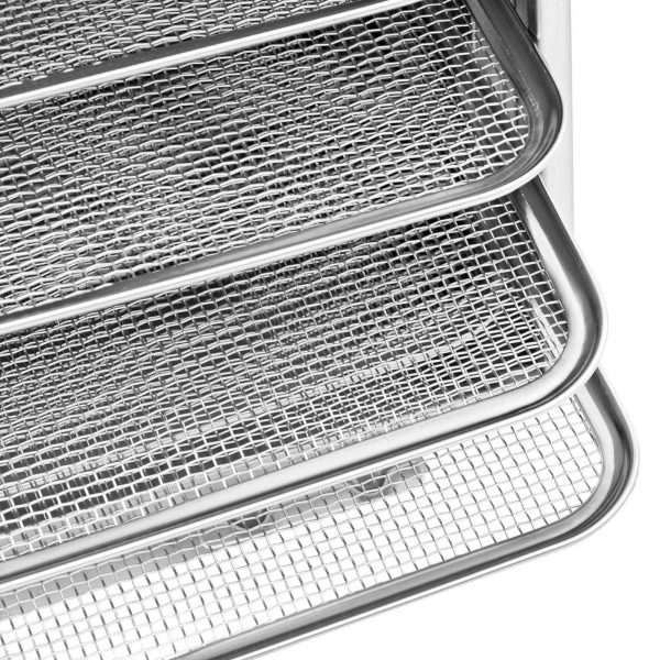 Profesionāls pārtikas dehidrators 8 RATAS 29X29CM 22L 800W