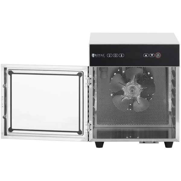 Pārtikas žāvētājs dārzeņu augļu augu sēnēm 6 režģi 30-90 C 500 W
