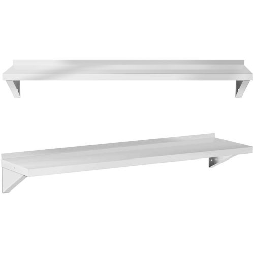 Karājas virtuves plaukts no tērauda līdz 80 kg 150 x 40 cm