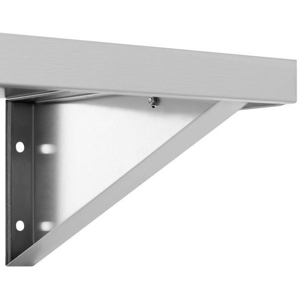Virtuves piekārts sienas plaukts, kas izgatavots no tērauda līdz 80 kg 100 x 40 cm