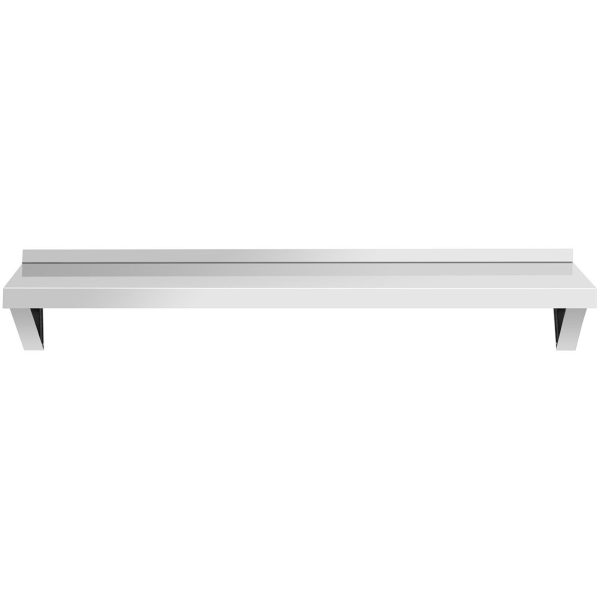 Virtuves piekārts sienas plaukts, kas izgatavots no tērauda līdz 80 kg 120 x 40 cm