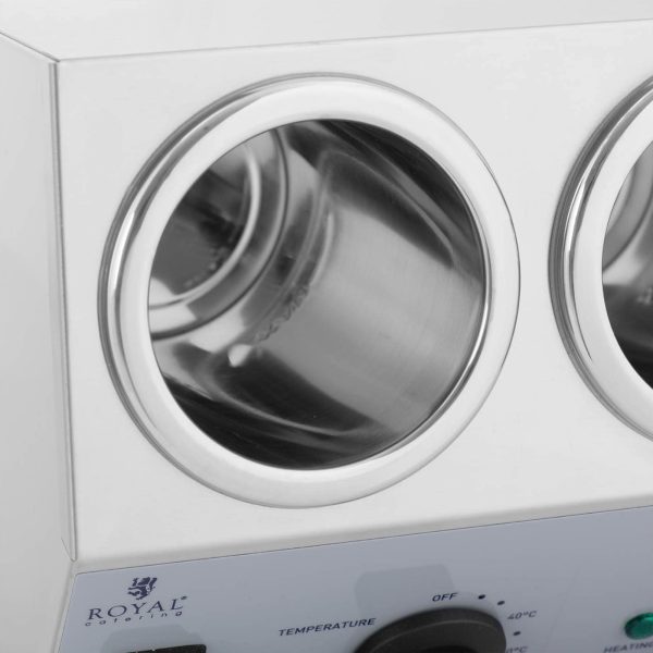 Sildītāja sildītājs 3X 1L 40-90C 550W pudeļu mērces