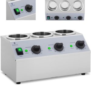 Sildītāja sildītājs 3X 1L 40-90C 550W pudeļu mērces