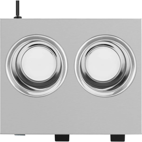 Sildītāja sildītājs 2x 1L 40-90C 400W pudeles