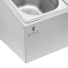 Sheeter stenda par gastronomijas konteineriem 5 x gn 1/6 9,5 l + konteineri ar vākiem