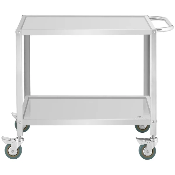 Ēdināšanas viesmīles ratiņi 20 x 57 cm līdz 100 kg pasniegšanai 20 x 57 cm līdz 100 kg