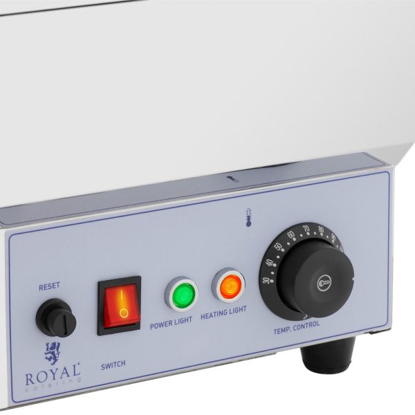 BEMAR elektriskā sildītāja sildītāja fondue šokolādes zupa 1500 2 x 7 L