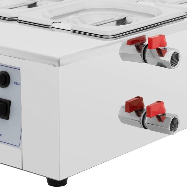 Šokolādes sildītājs elektriskām mērcēm 4 x 1,5 l 1500 W