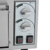 Profesionāla viena -ķemmīšu picu krāsns 1 picas diametrā 35 cm 2200 W