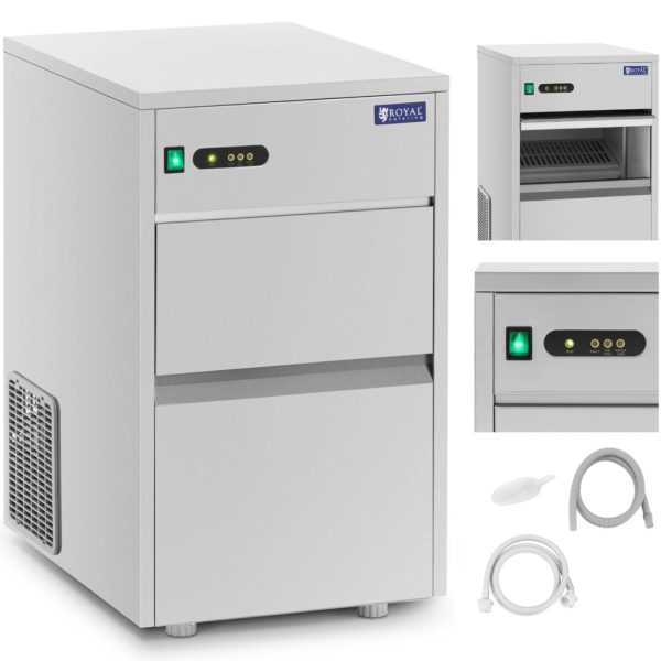 Bāra kubera ledus kuba mašīna 50 kg/dienā 7 kg 310 w Bāra kubera ledus kuba mašīna 50 kg/dienā 7 kg 310 w